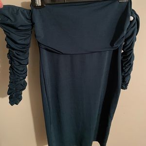 Off Shoulder Mini Dress